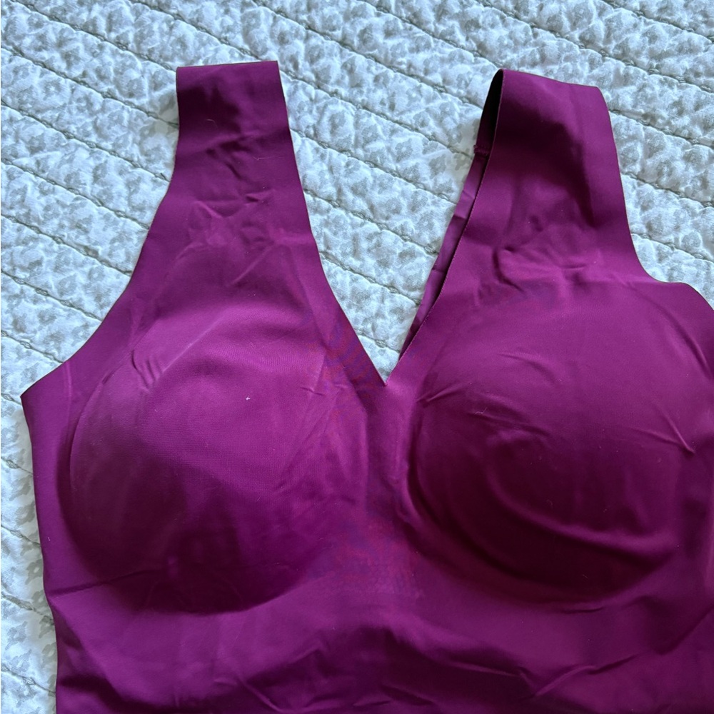 True & Co. Fuschia Bra